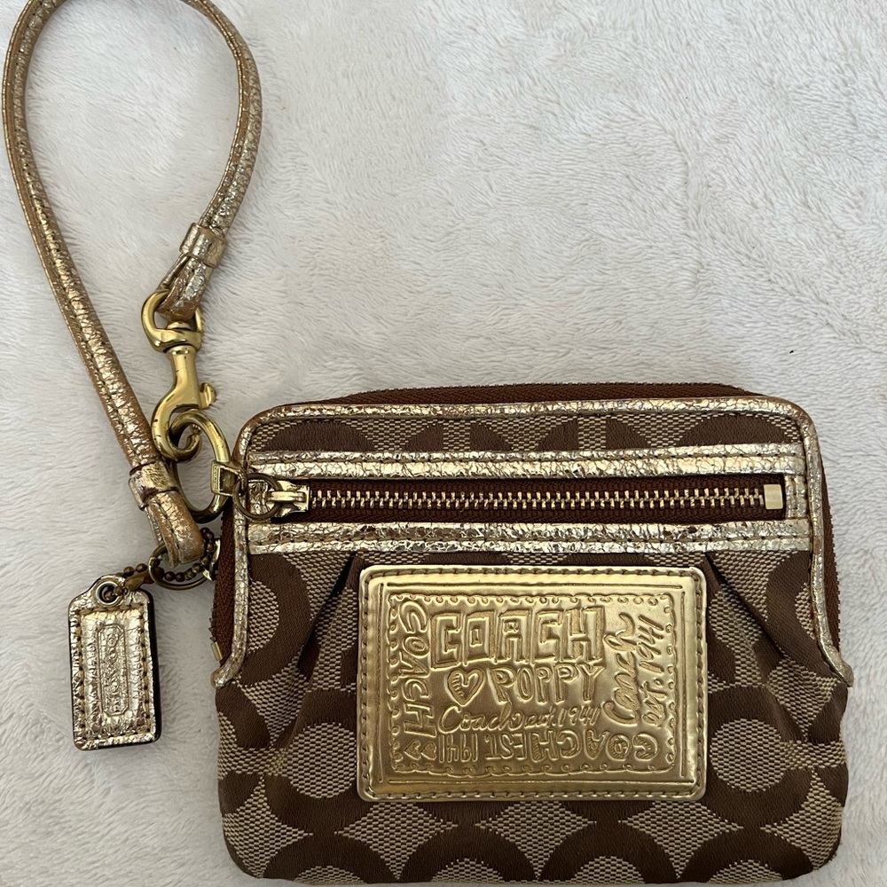 Vintage Coach Wristlet